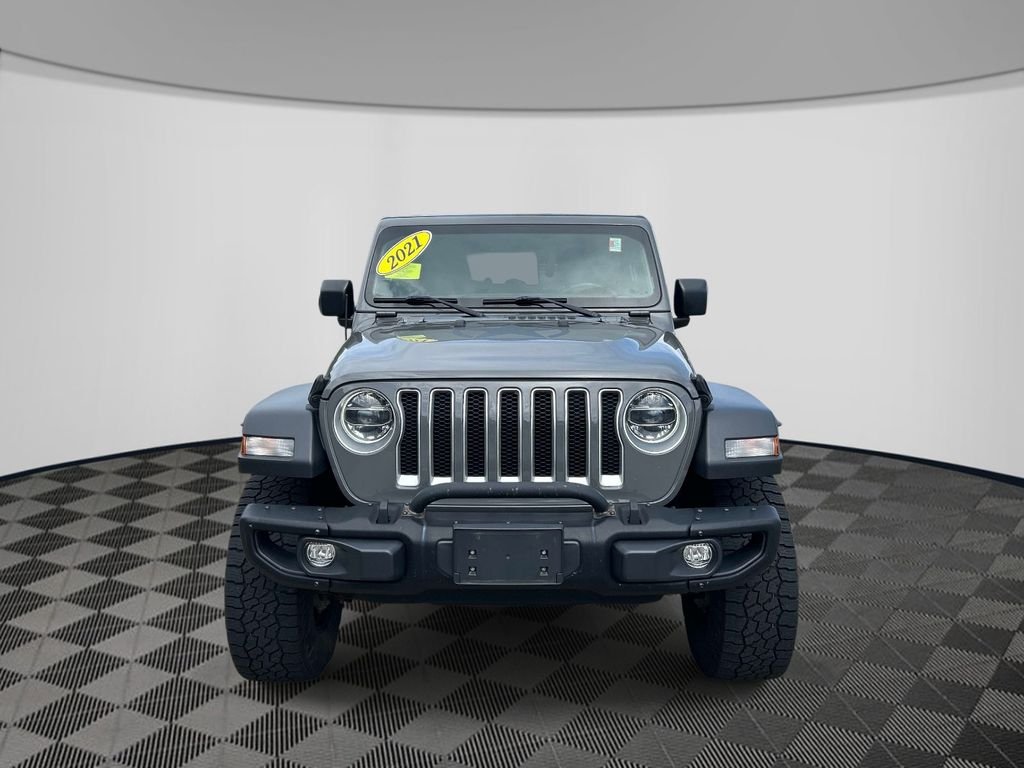 Used 2021 Gray Jeep Sport image 8