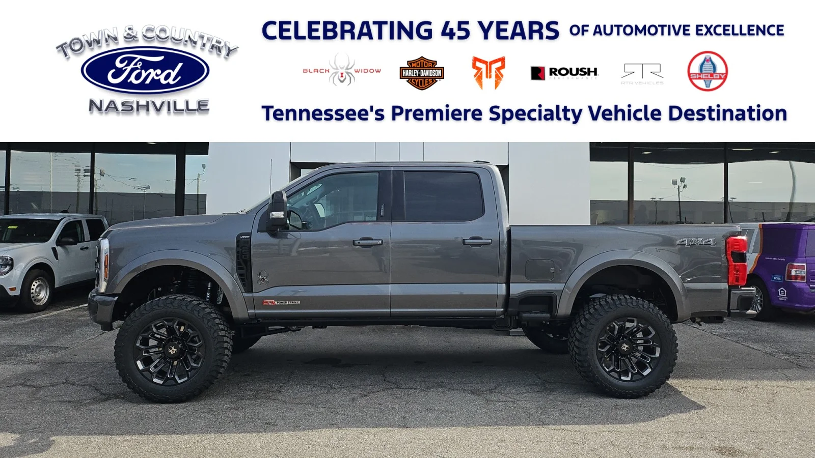 New 2026 Carbonized Gray Metallic Ford Black Widow 4WD image 1