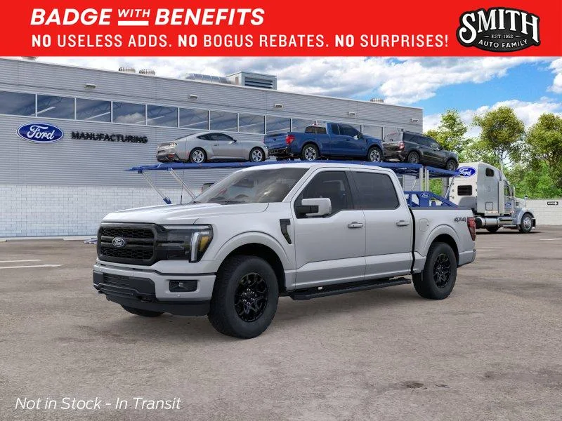 New 2026 Iconic Silver Metallic Ford Lariat® image 1