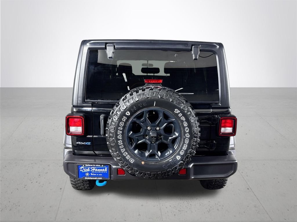 Certified Used 2023 Black Jeep Willys 4xe image 8