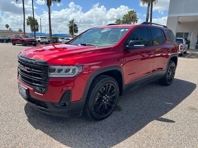 Used 2023 Volcanic Red Tintcoat GMC SLT image 3