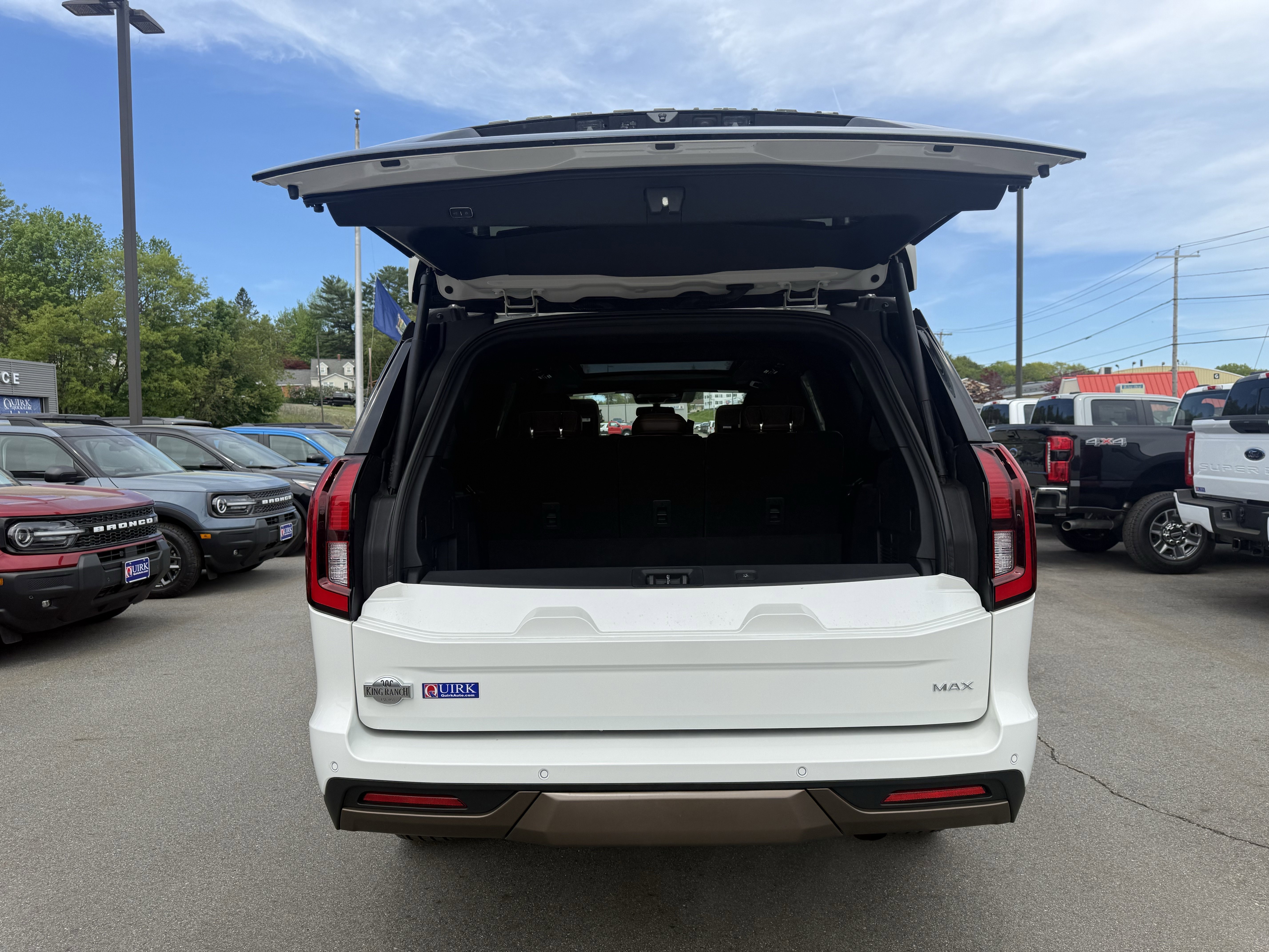 New 2026 Star White Metallic Tri-Coat Ford MAX King Ranch® image 9