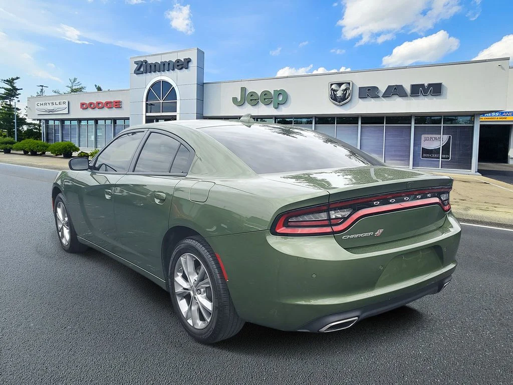 Certified Used 2022 Green Dodge SXT image 3