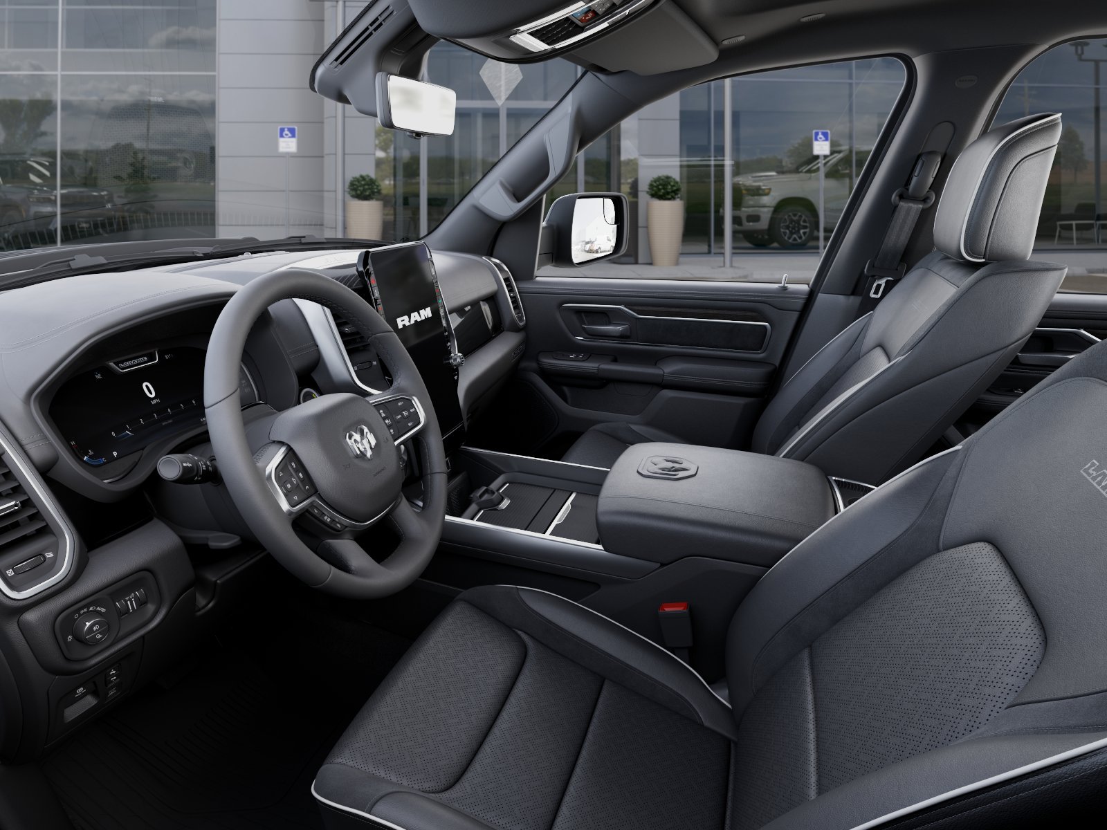 New 2026 Bright White Clear-Coat Exterior Paint RAM LARAMIE image 22
