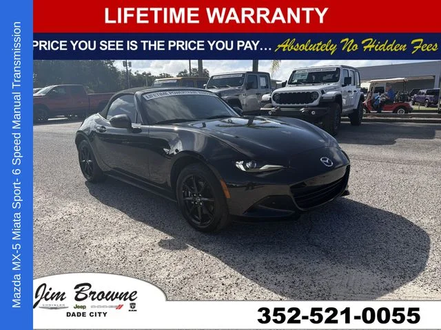 Used 2025 Black Mazda Sport image 1