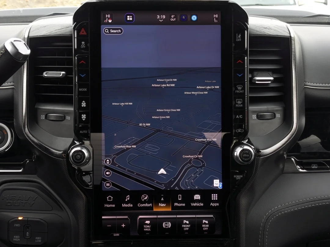 New 2026 Black RAM Limited - - 5th Wheel/Gooseneck Prep - 360 Cameras - Sunroof & More! image 23