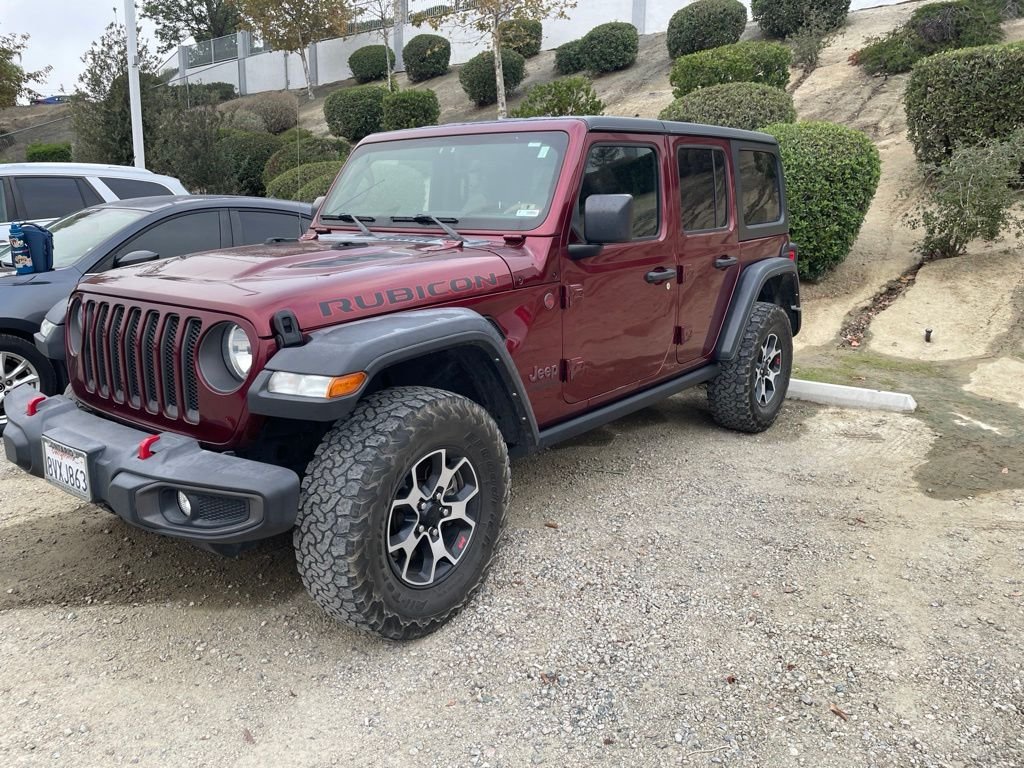 Used 2021 Snazzberry Pearlcoat Jeep Unlimited Rubicon image 5