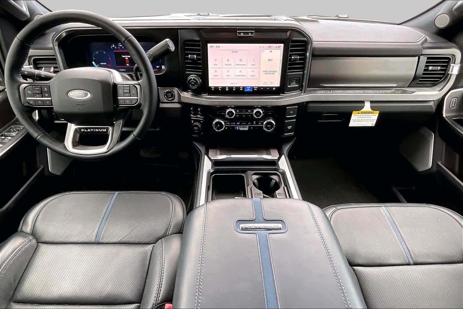 New 2026 Star White Metallic Tri-Coat Ford F-350® Platinum® image 12