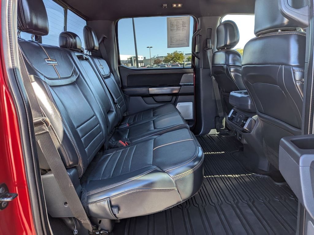 Used 2021 Rapid Red Metallic Tinted Clearcoat Ford Platinum image 21