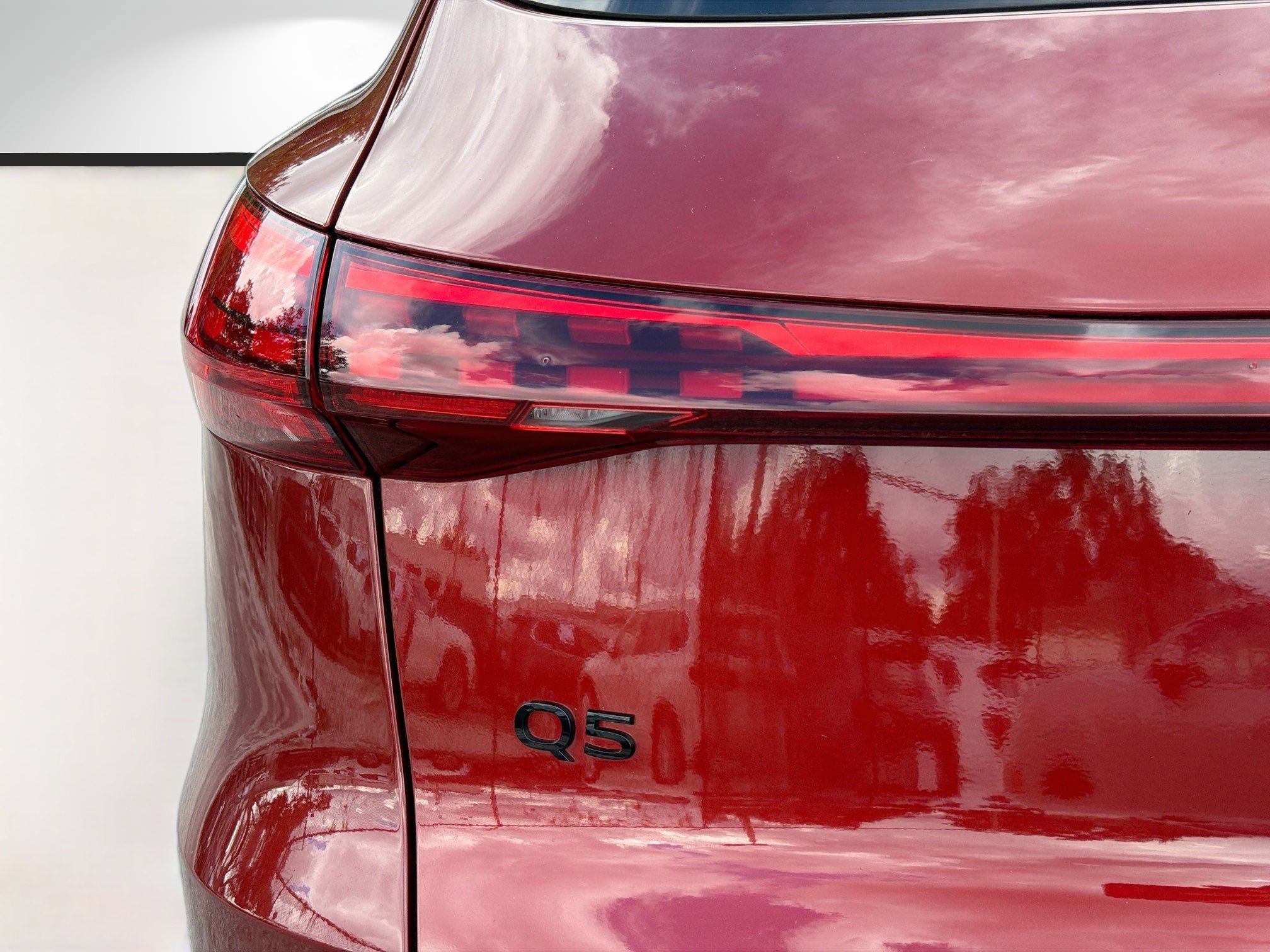 Used 2025 Grenadine Red Metallic Audi Premium image 8