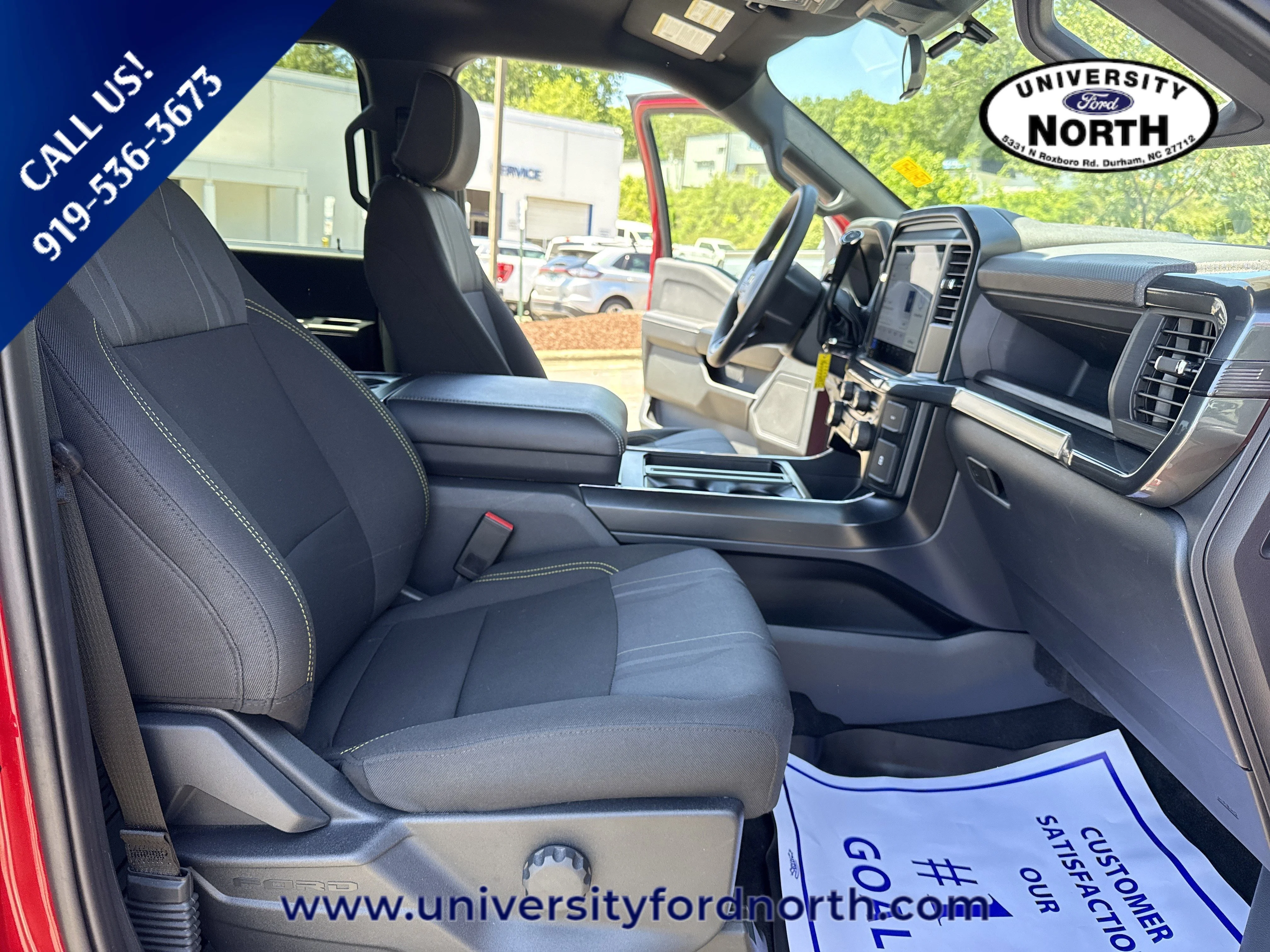 Used 2025 Rapid Red Metallic Tinted Clearcoat Ford STX image 34