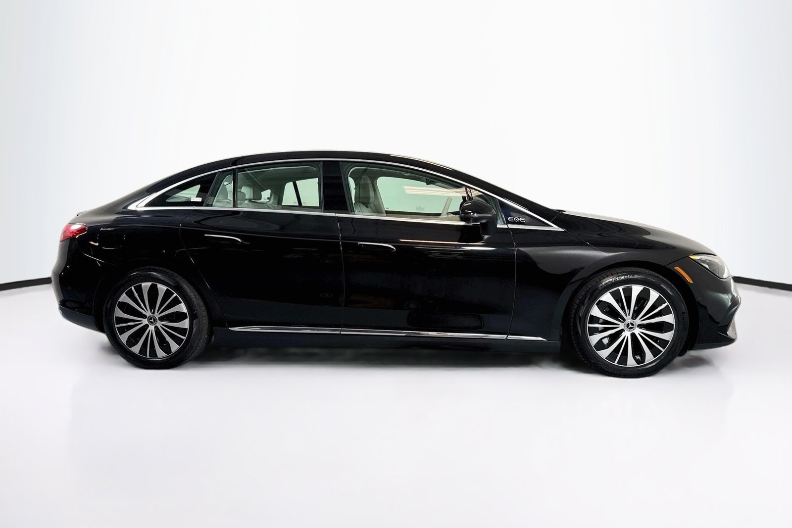 Certified Used 2023 Obsidian Black Metallic Mercedes-Benz EQE 350 image 4