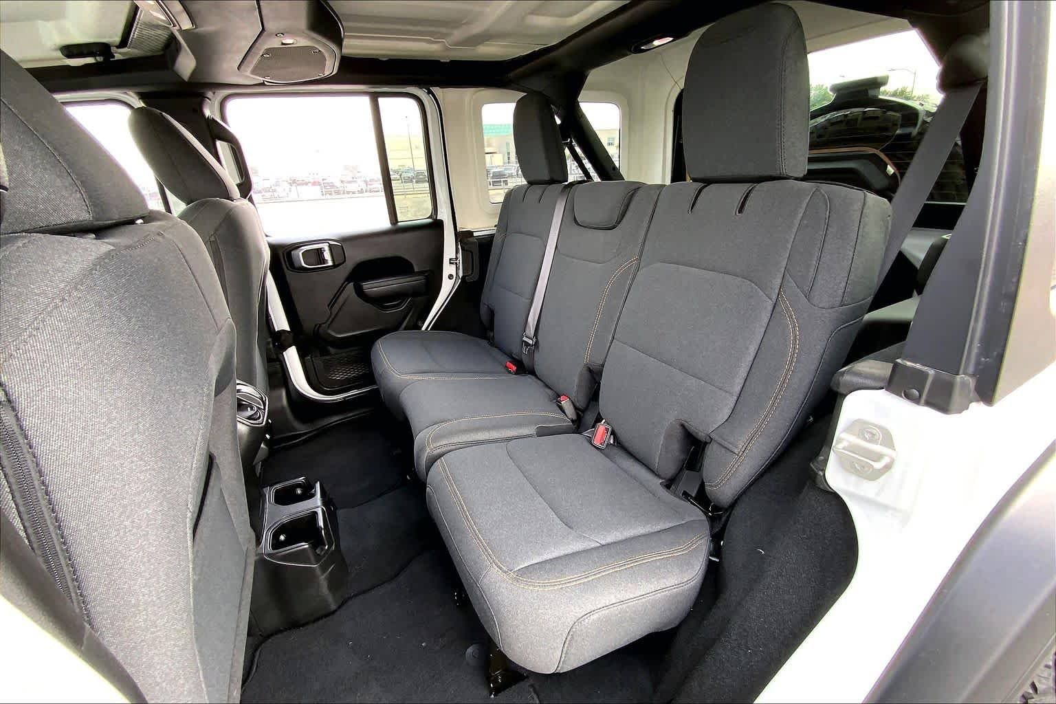 Used 2024 Bright White Clearcoat Jeep Sport S image 32