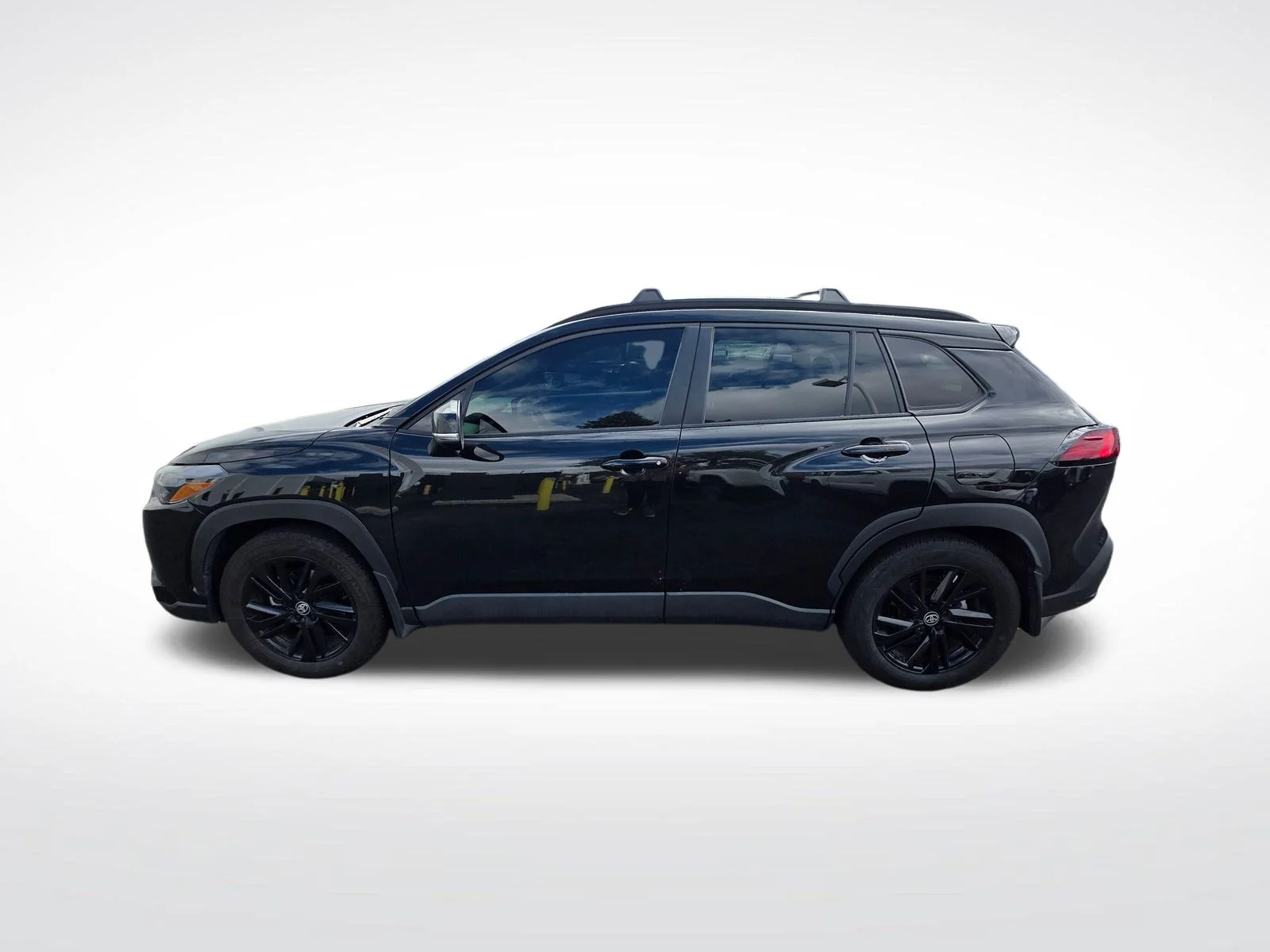 Used 2025 Jet Black Toyota Hybrid Nightshade image 8