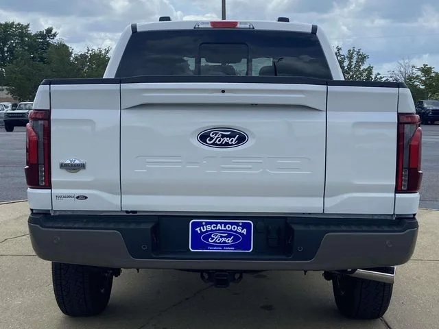 New 2026 Star White Metallic Tri-Coat Ford King Ranch image 3
