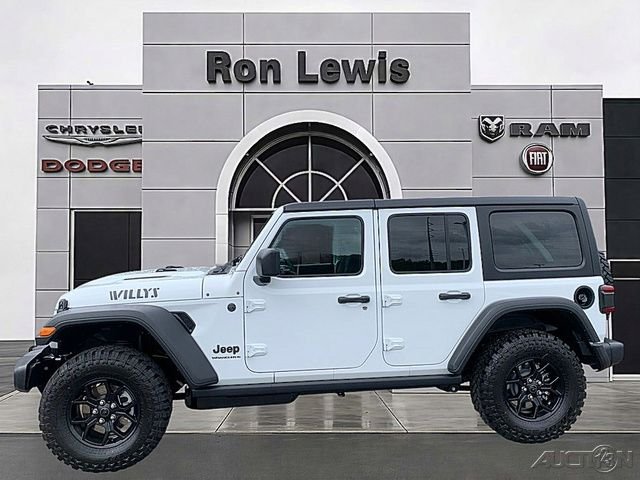 New 2026 Bright White Clear-Coat Exterior Paint Jeep Willys image 1