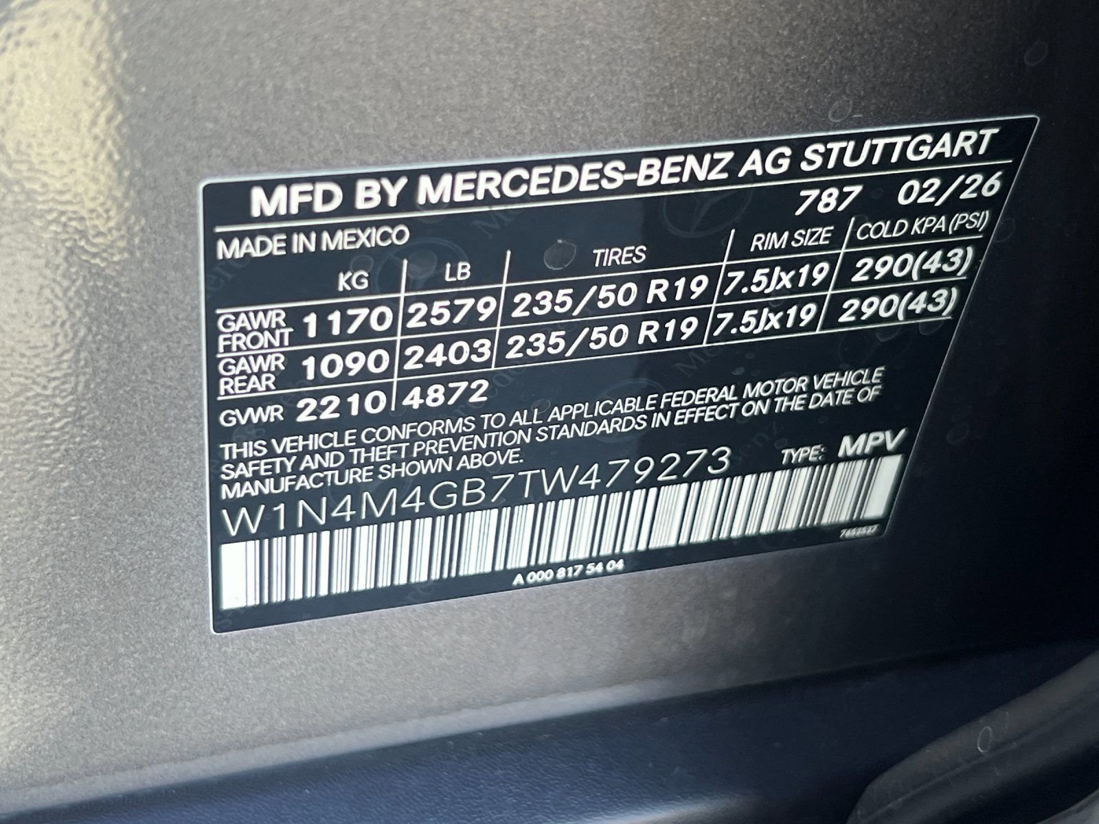 New 2026 Mountain Grey Metallic Mercedes-Benz 250 image 27