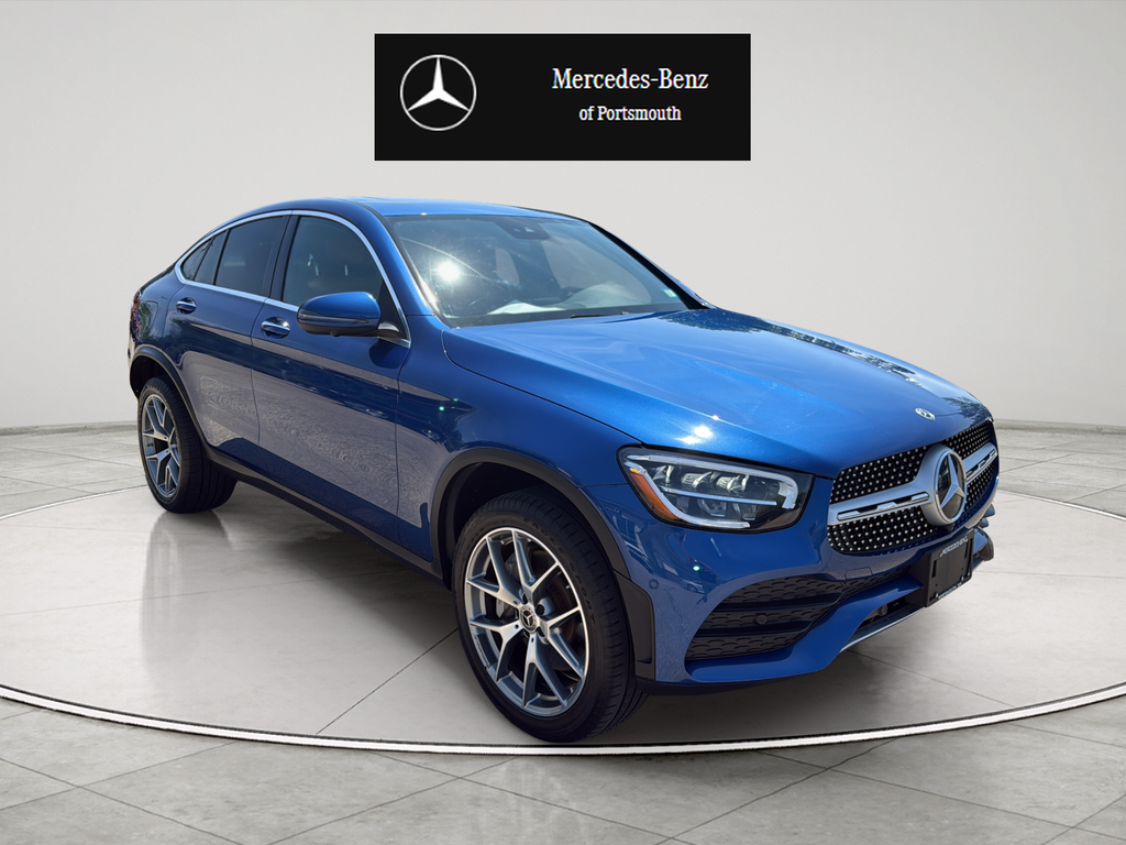 Used 2023 Blue Mercedes-Benz GLC 300 Coupe image 7