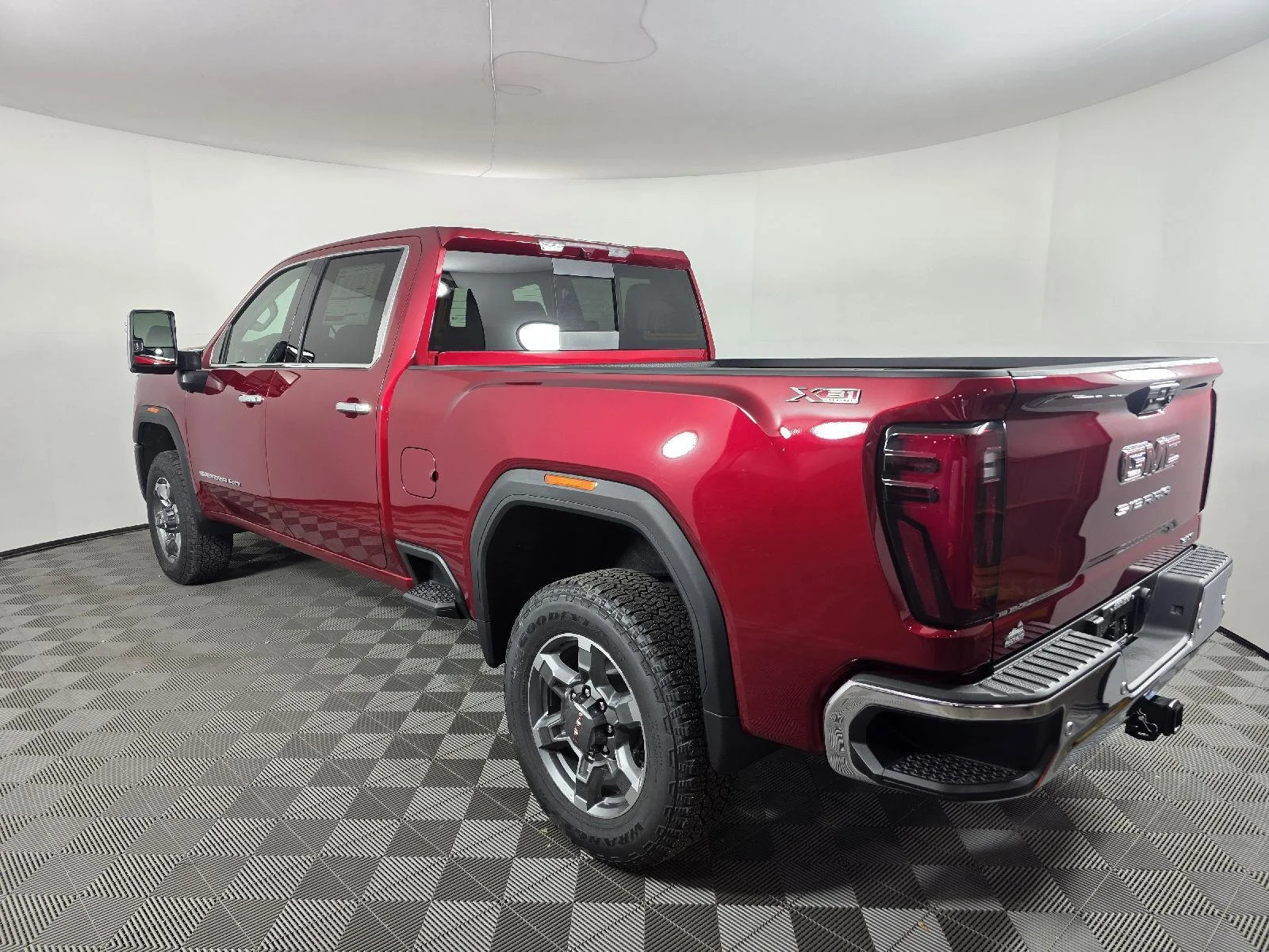 New 2026 Volcanic Red Tintcoat GMC SLT image 3