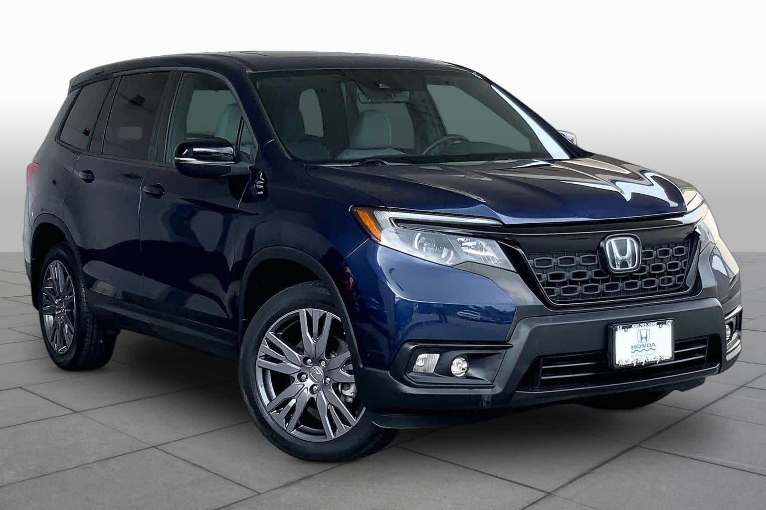 Used 2021 Obsidian Blue Pearl Honda EX-L image 3