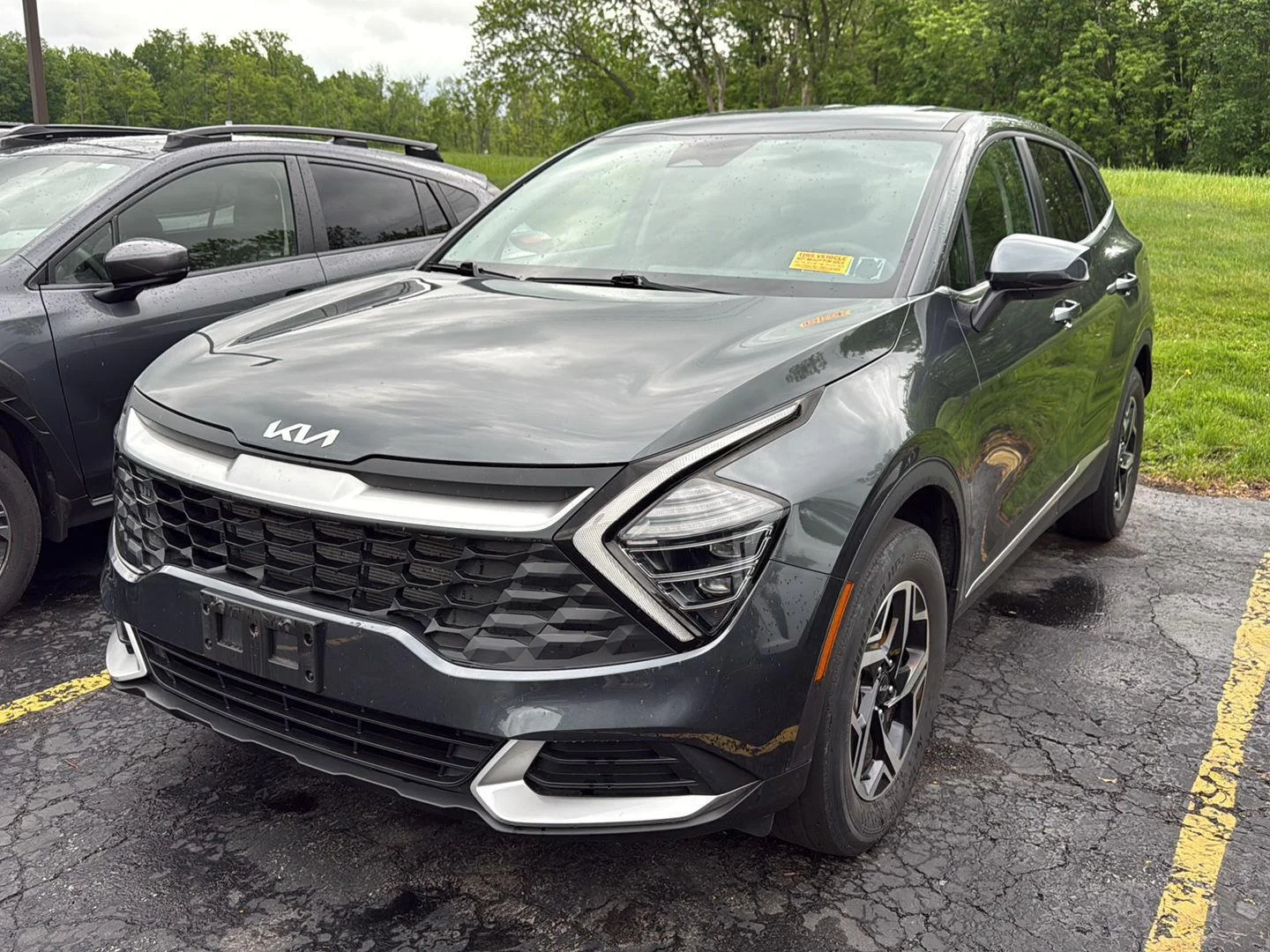 Used 2024 Gravity Gray Kia LX image 2