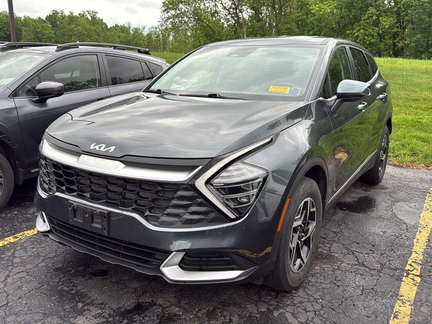 Used 2024 Gravity Gray Kia LX image 2