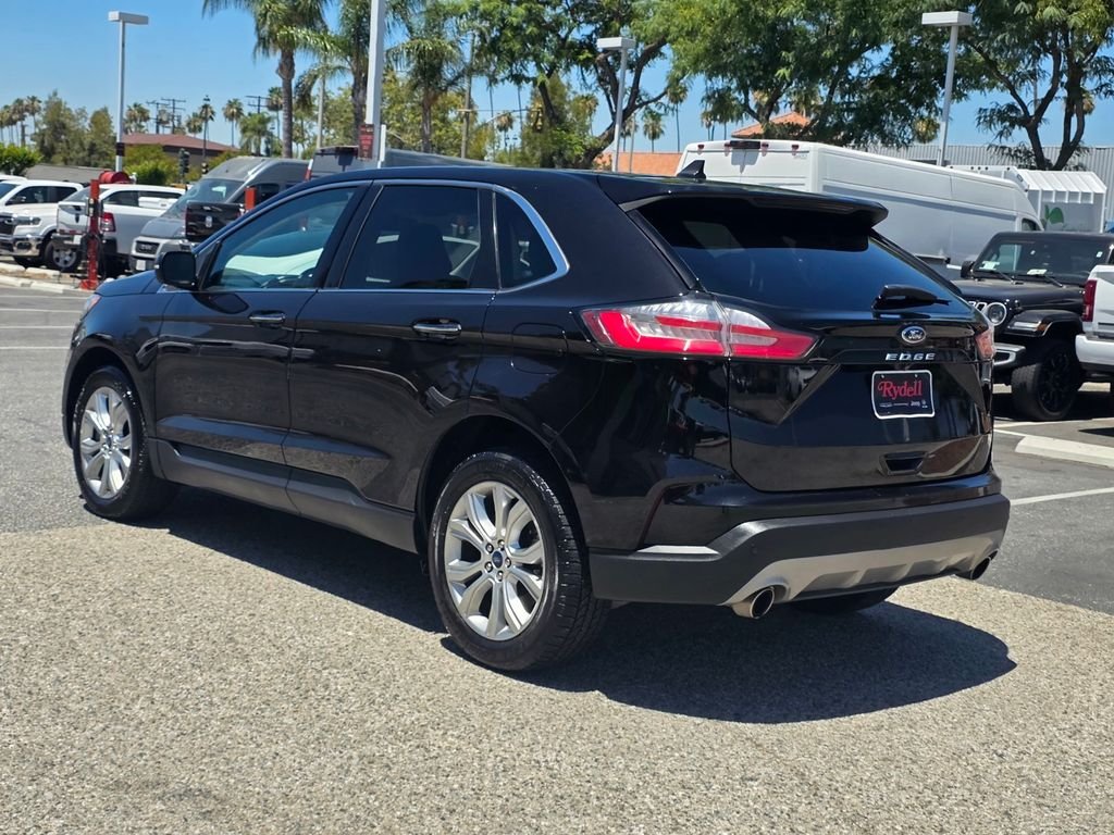 Used 2022 Black Ford Titanium image 6