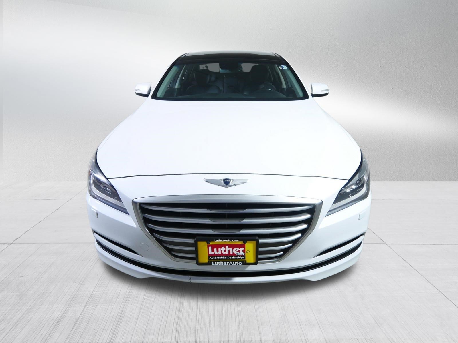 Used 2015 Hyundai Genesis Base with VIN KMHGN4JE2FU039252 for sale in Golden Valley, Minnesota