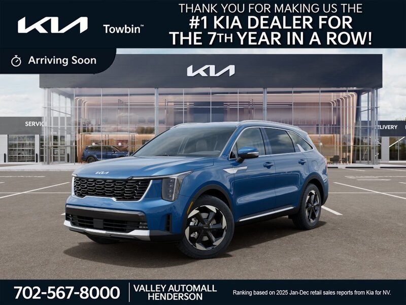 New 2026 Mineral Blue Kia EX image 1