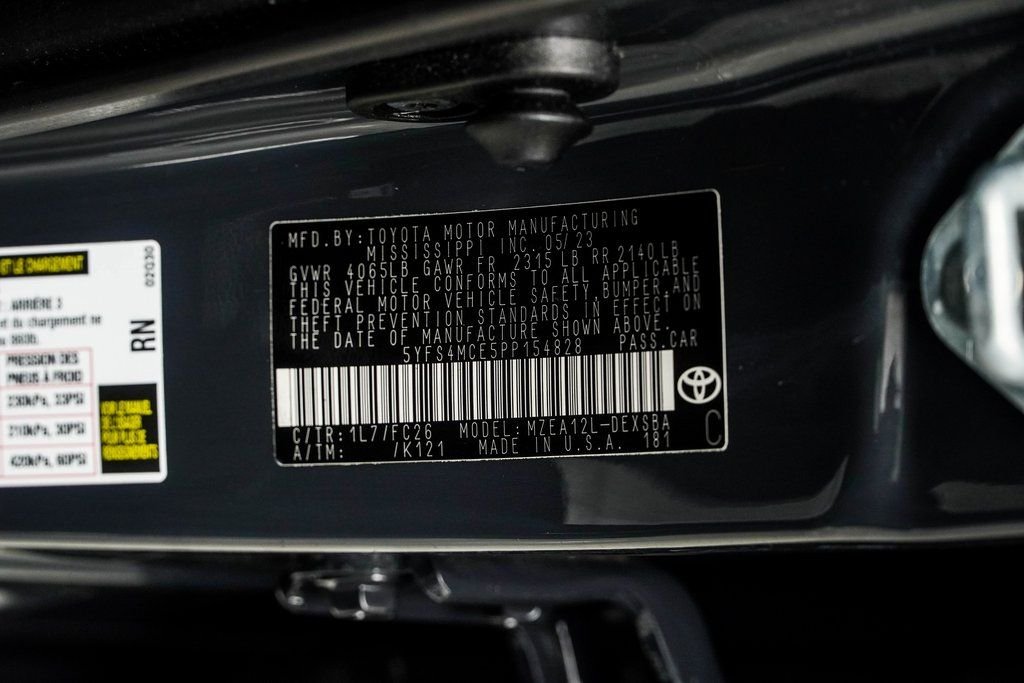 Used 2023 Gray Toyota SE image 39