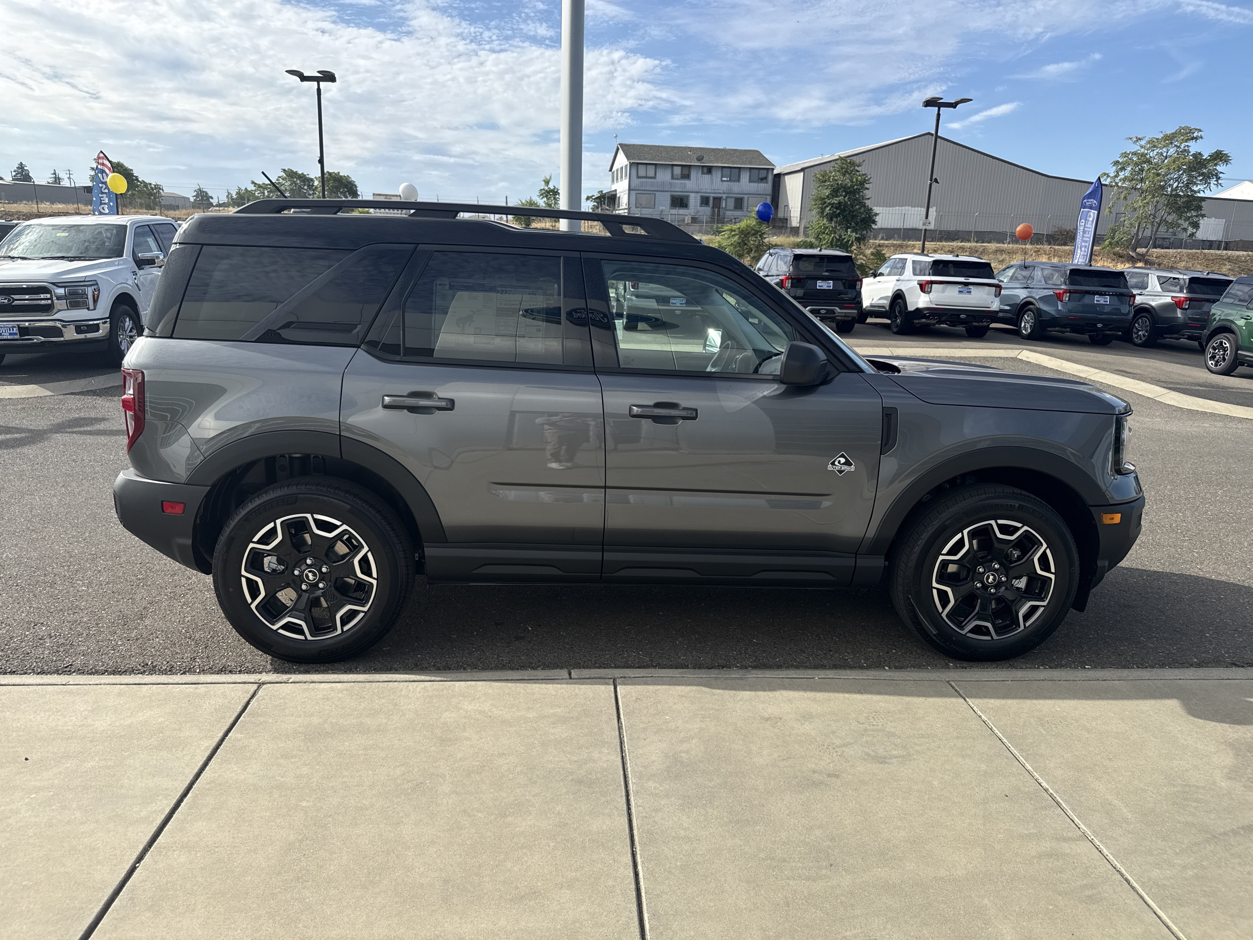 New 2026 Carbonized Gray Metallic Ford Outer Banks® image 6