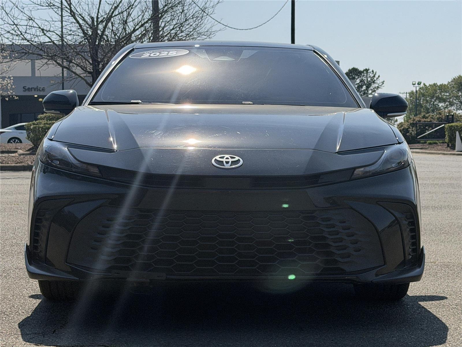 Used 2025 Midnight Black Metallic Toyota SE image 25