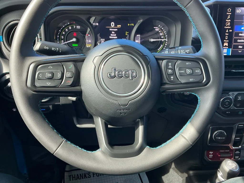 Used 2024 Blue Jeep Rubicon 4xe image 47