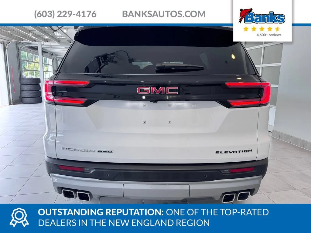 Certified Used 2025 Summit White GMC Elevation image 7