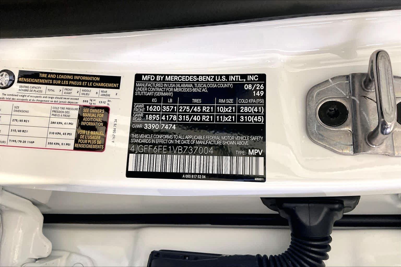 New 2027 Polar White Mercedes-Benz GLS 450 image 12