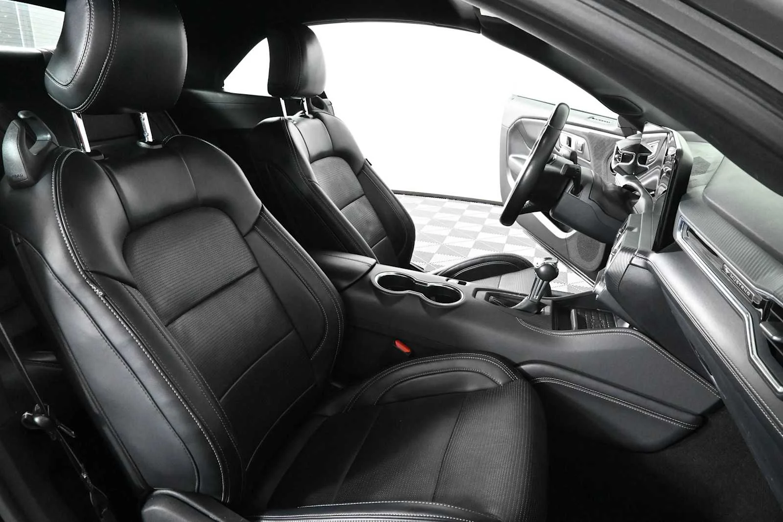Used 2024 Shadow Black Ford EcoBoost Premium image 16