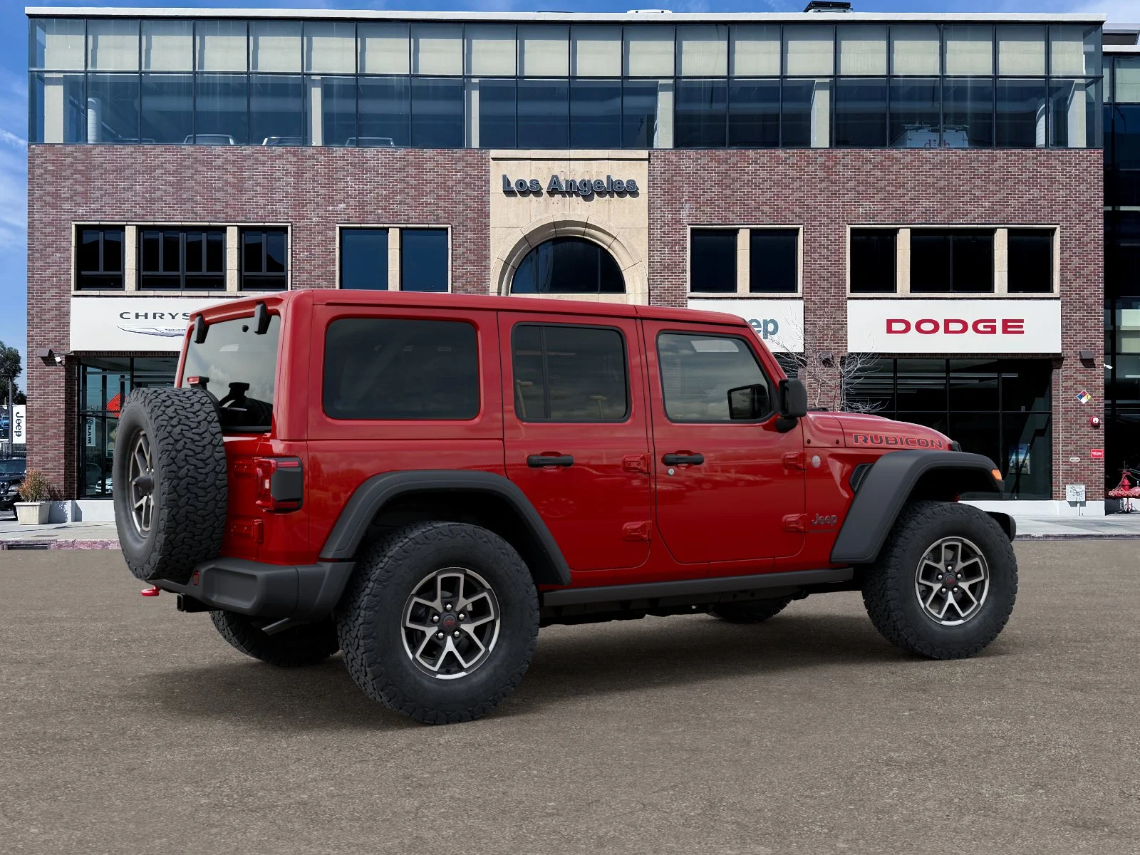 New 2026 Firecracker Red Clear-Coat Exterior Paint Jeep Rubicon image 30