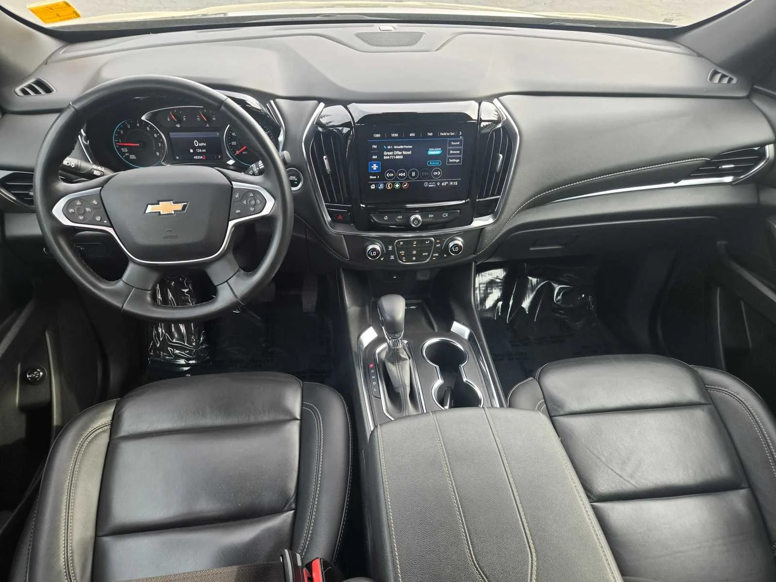 Used 2023 Black Cherry Metallic Chevrolet LT Leather image 9