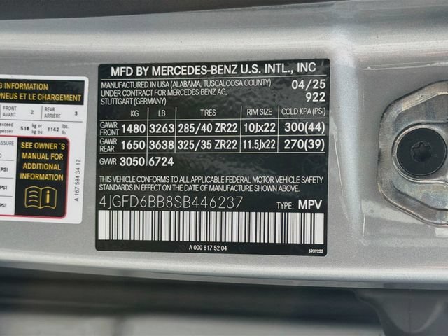 Used 2025 MANUFAKTUR Alpine Gray Mercedes-Benz AMG® GLE 53 image 44