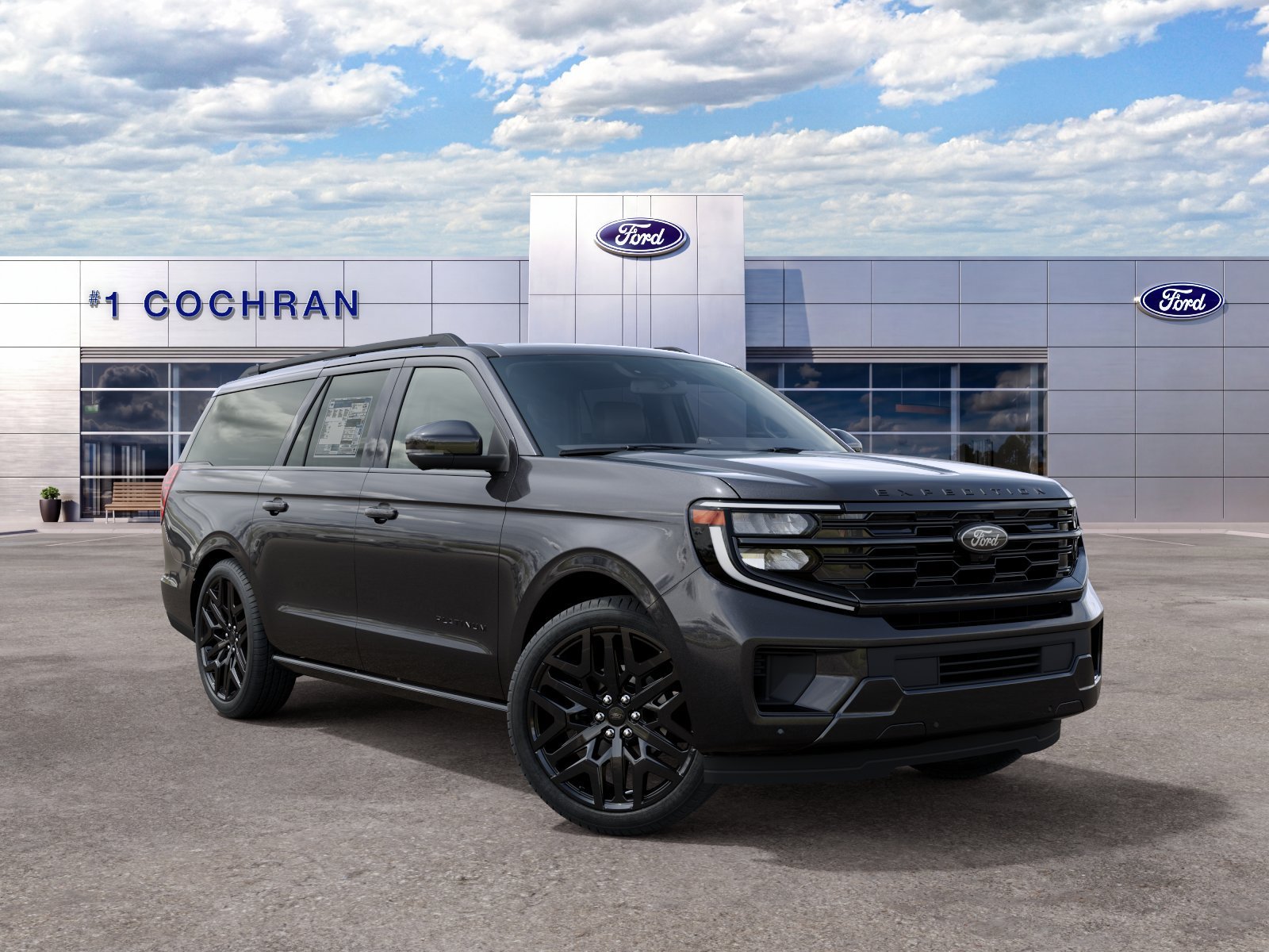 New 2027 Dark Matter Gray Metallic Ford Platinum image 4