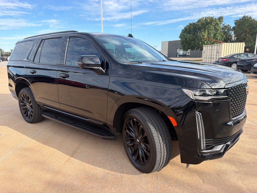 Used 2023 Black Cadillac Premium Luxury image 4