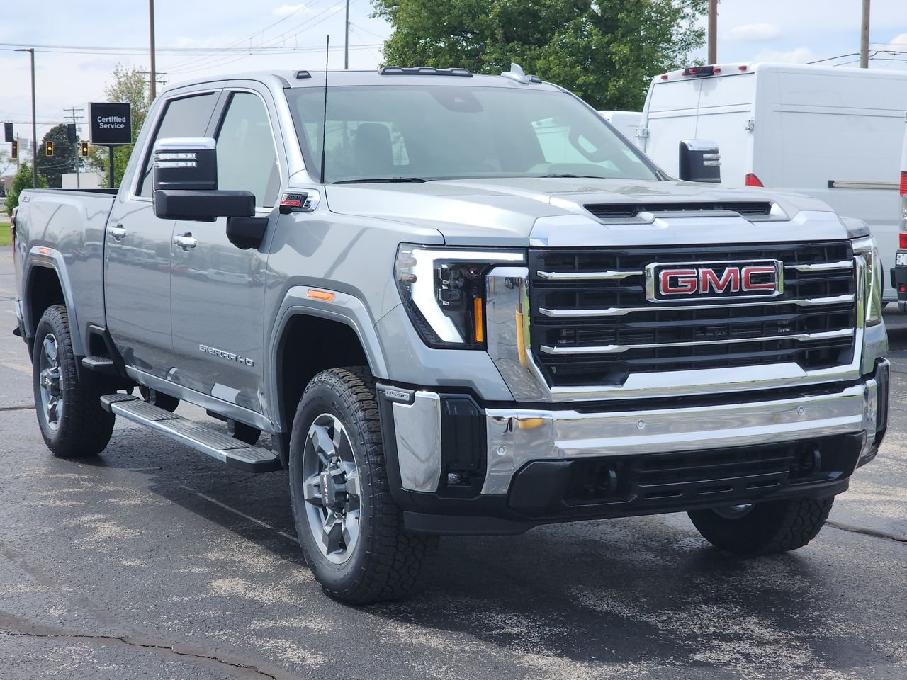 New 2026 Silver GMC SLT image 1