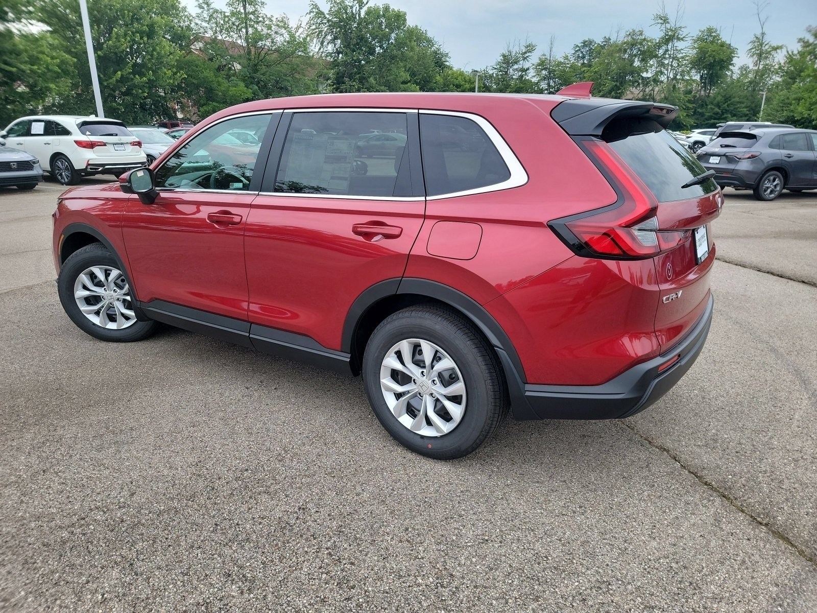 New 2026 Radiant Red Metallic Honda LX image 17