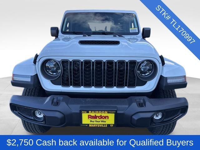 New 2026 Bright White Clear-Coat Exterior Paint Jeep Sport S image 2