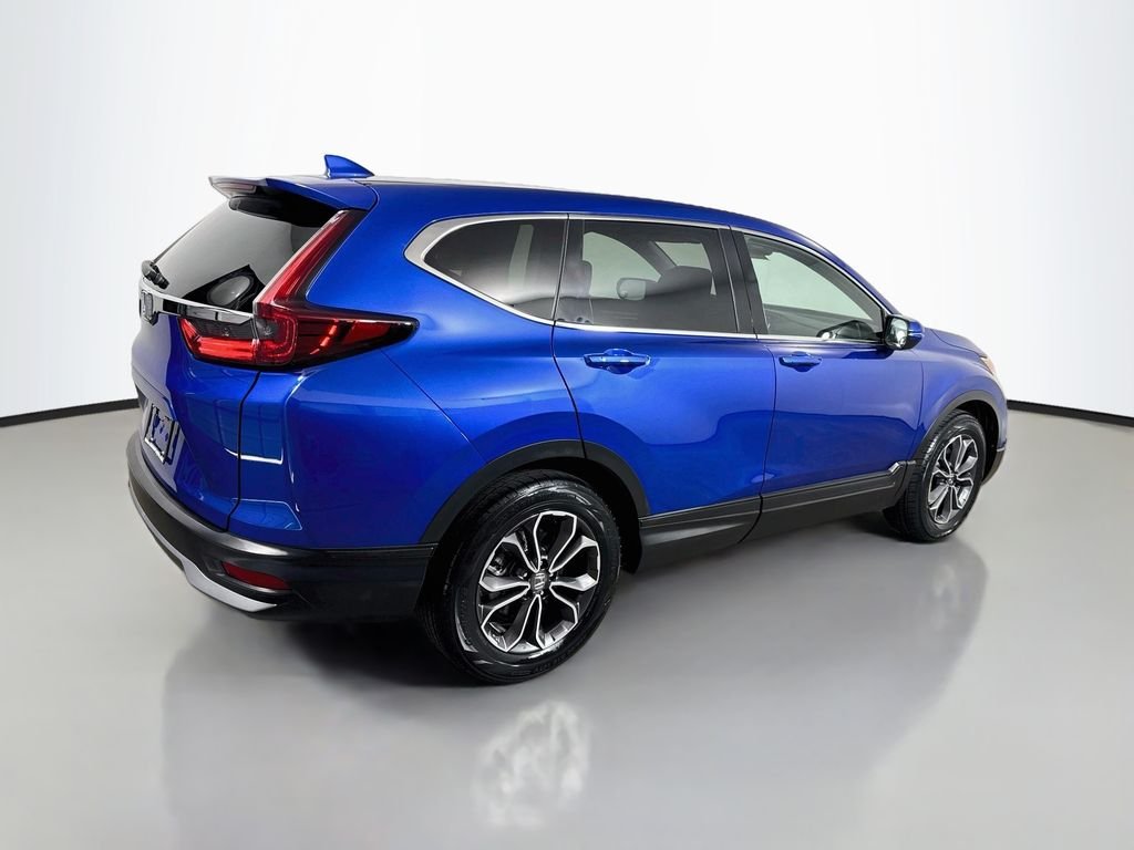 Used 2021 Obsidian Blue Pearl Honda EX image 7