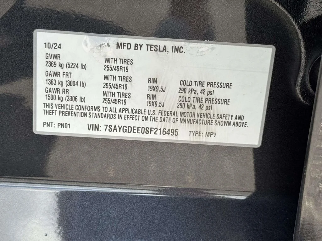 Used 2025 Stealth Gray Tesla Long Range image 30