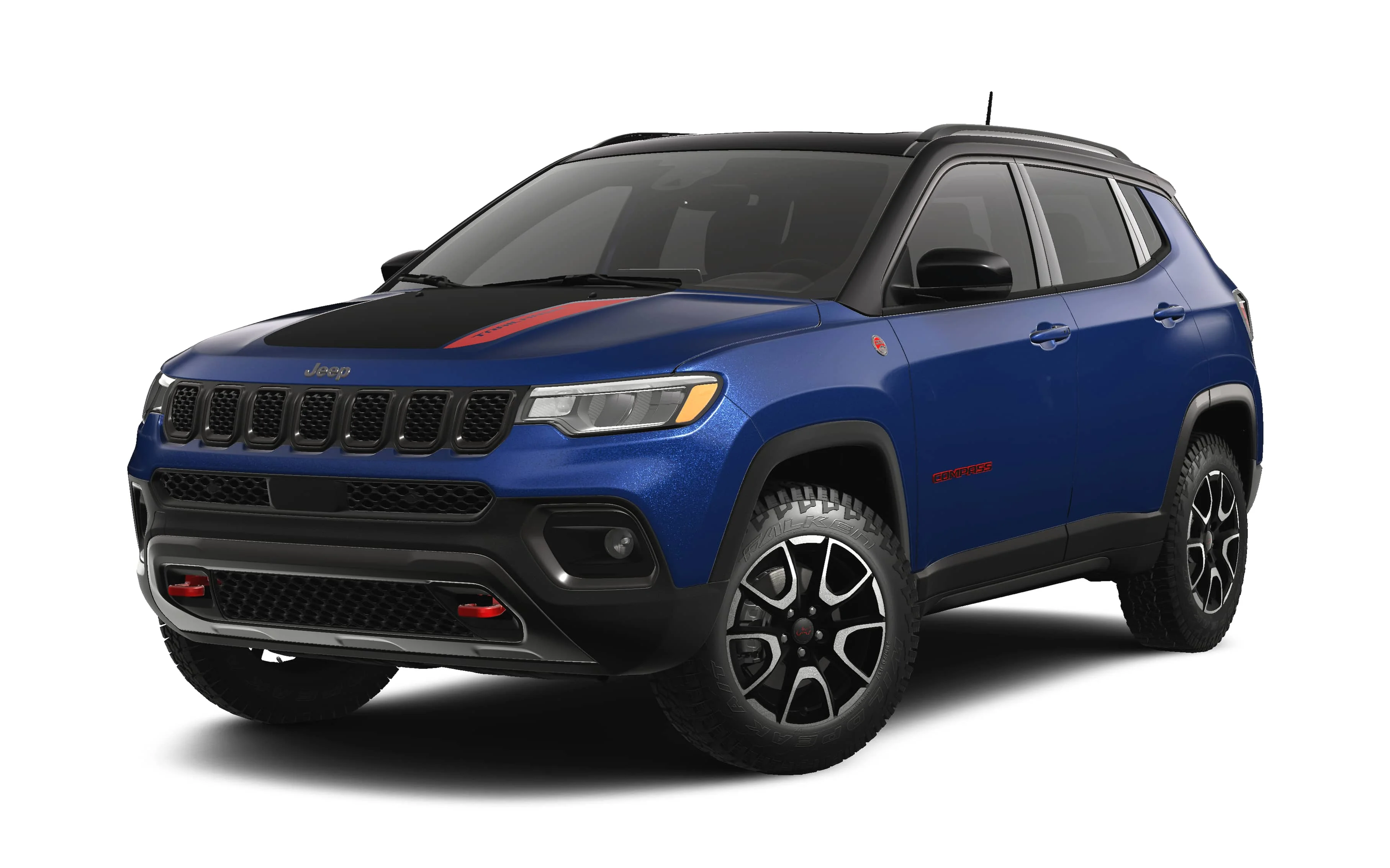 New 2026 Fathom Blue Pearl-Coat Exterior Paint Jeep Trailhawk image 1