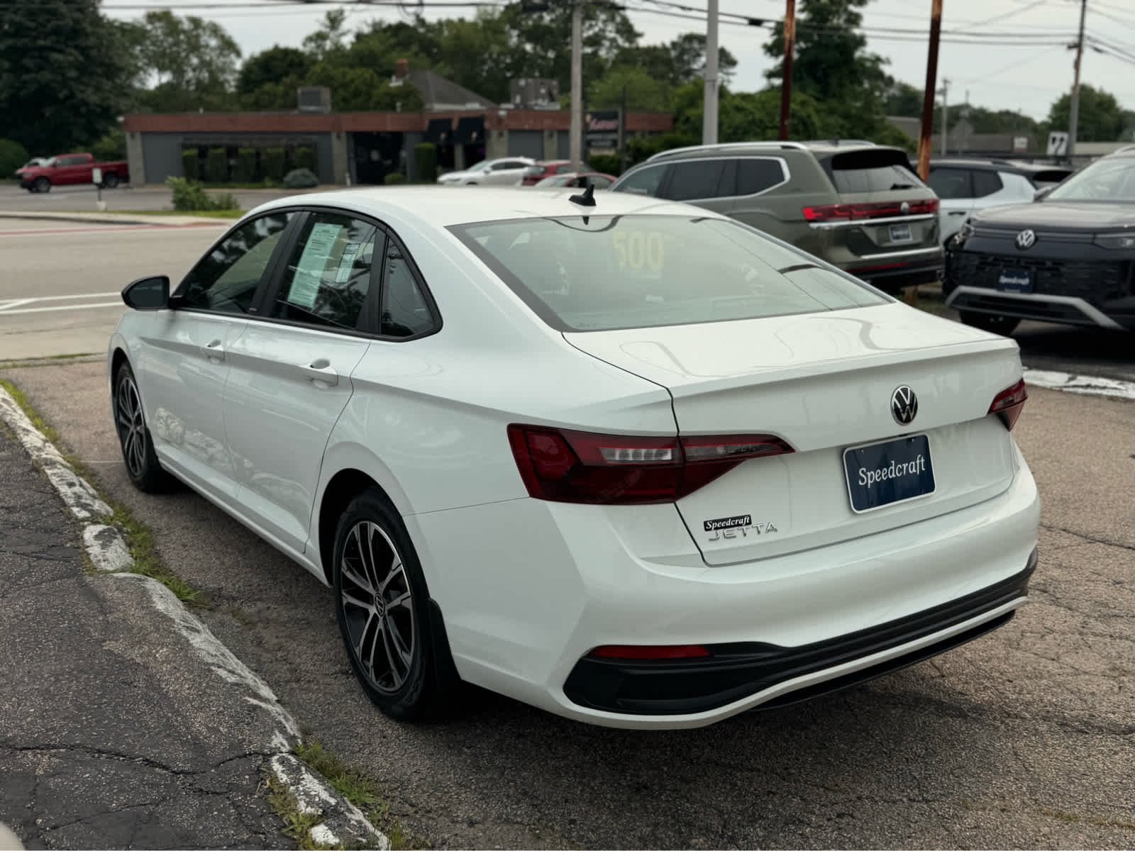 Used 2024 Pure White Volkswagen Sport image 5
