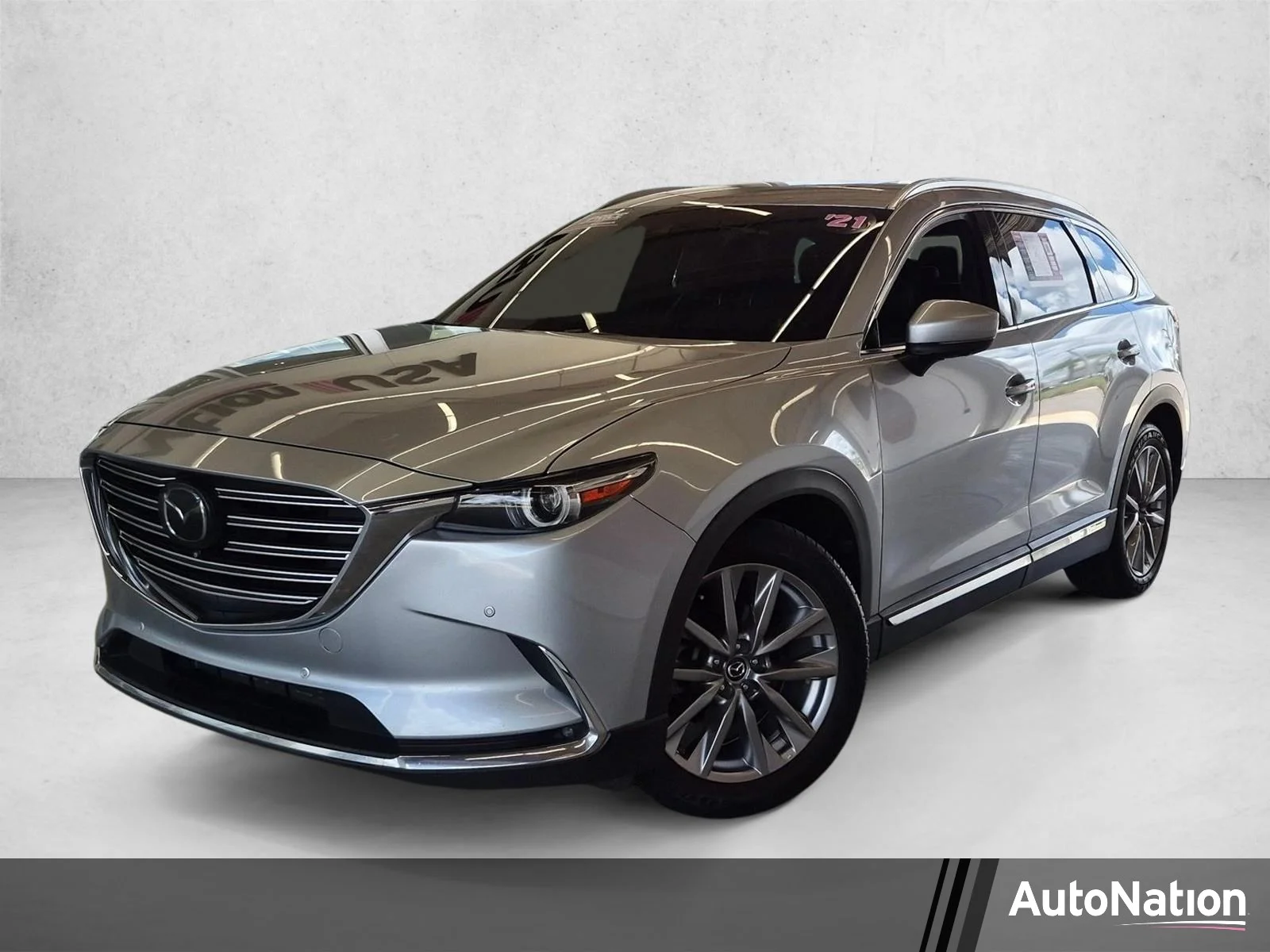 Used 2021 Sonic Silver Metallic Mazda Grand Touring image 1