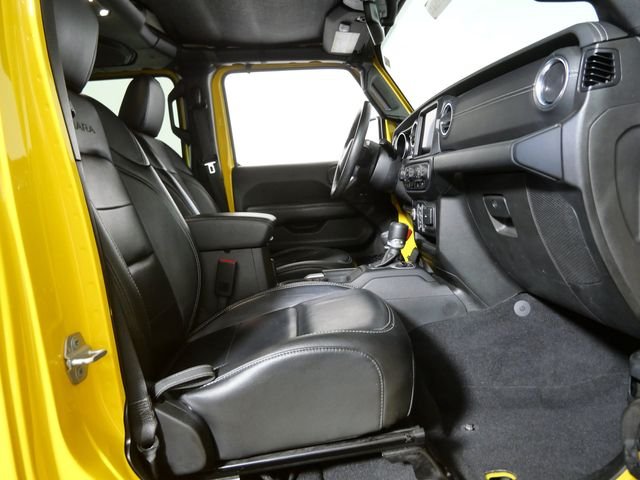 Certified Used 2019 Yellow Jeep Unlimited Sahara image 10